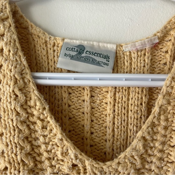 Cottage Essentials by northern reflections long knit sweater size medium - Picture 3 of 9